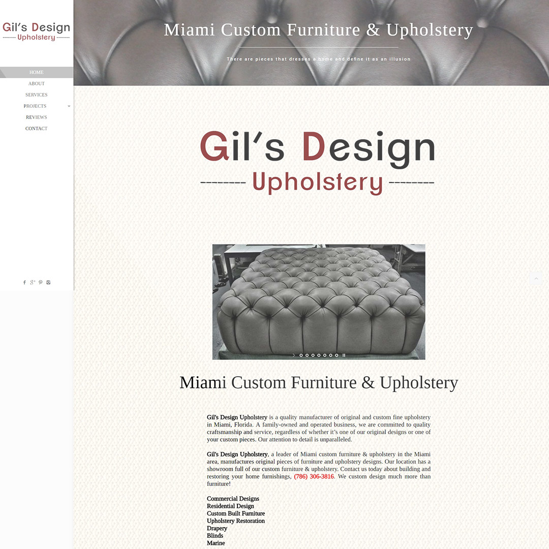 Gil's Design Upholstery