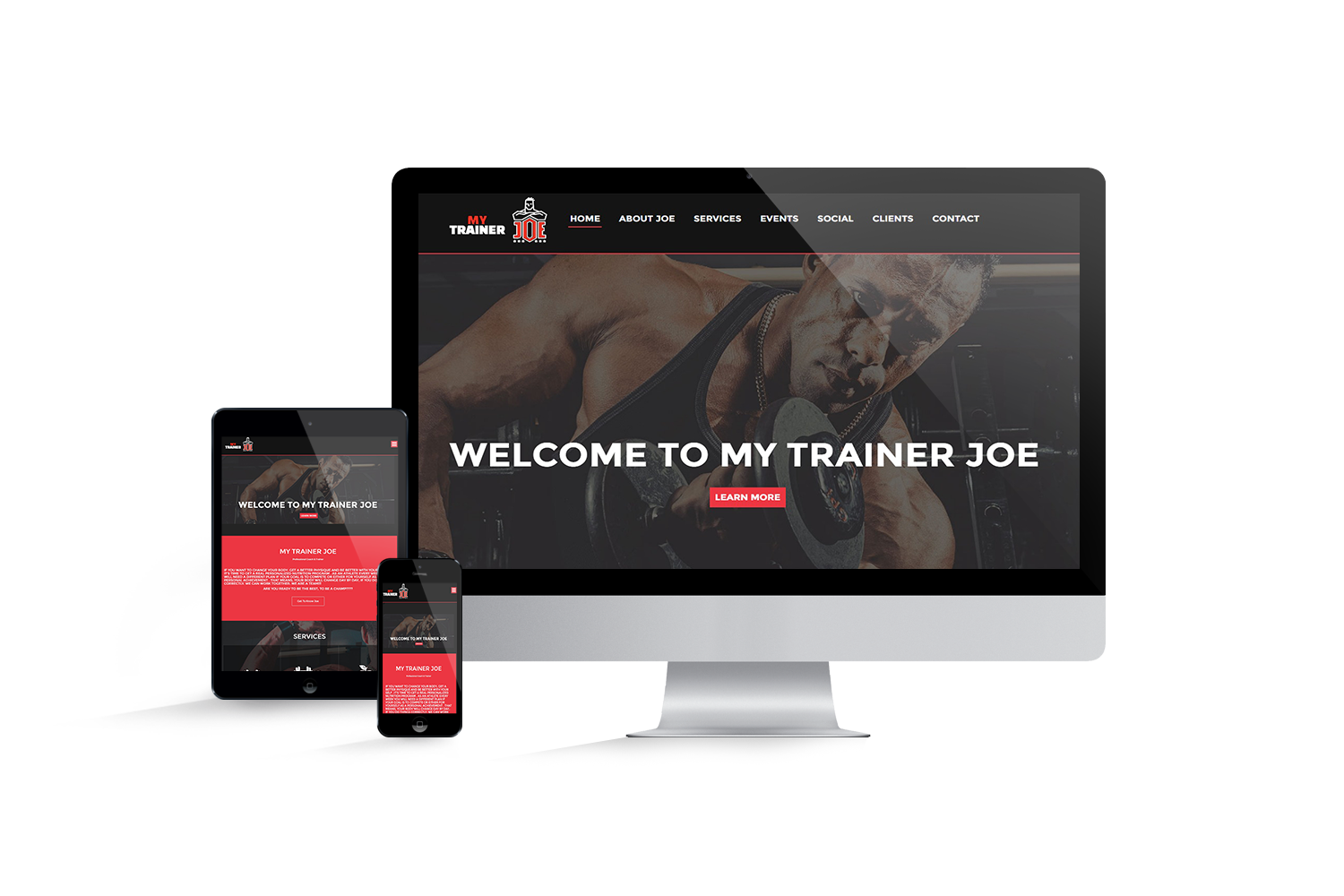 My Trainer Joe Website My Trainer Joe Website