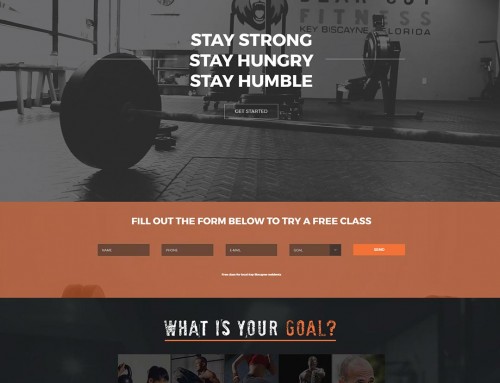 Bear Cut Fitness Website