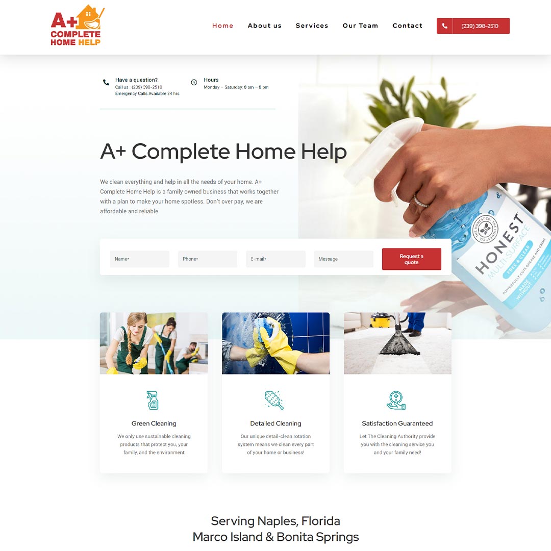 A+ Complete Home Help Website